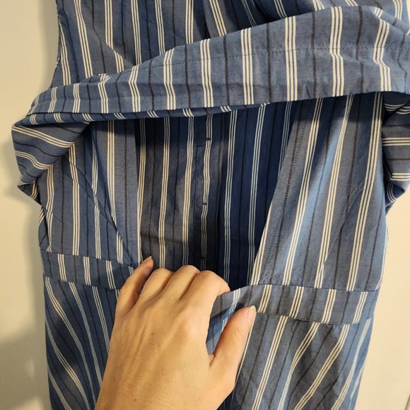 BCBGMaxAzria Sleeveless Calypso Button Down Midi Dress - Popover Back | Size S - Picture 8 of 9